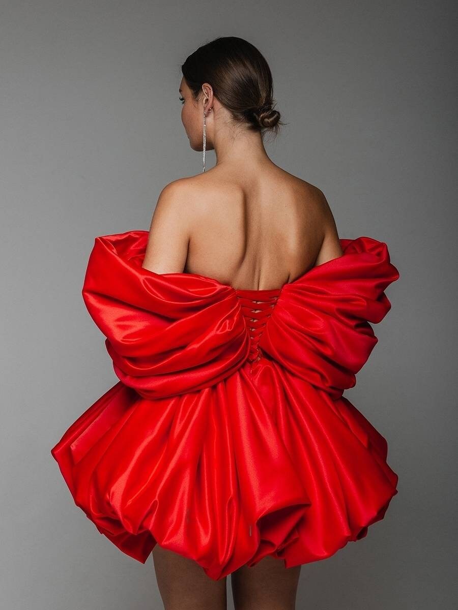green emerald velvet dress Charming Red Short Prom Homecoming Dresses, Short Red Formal Graduatio –  Shiny Party