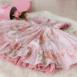 Toddler Dress Baby Girl Dress Girl Pink Dress Girl Cotton - Etsy