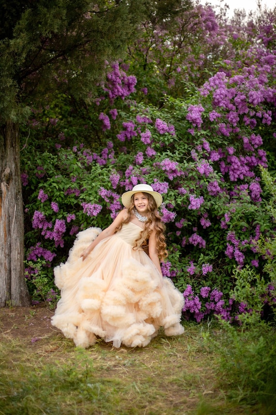 green emerald velvet dress Autumn Princess Costume for Girls – Blue & Green Gown – Magic Tree Kids main image 1