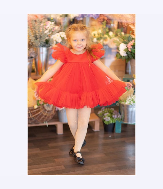 orange ombre dress Lost in Paris Linen Midi in comprehension Color:Tangerine Functional bow We Dressed Like The