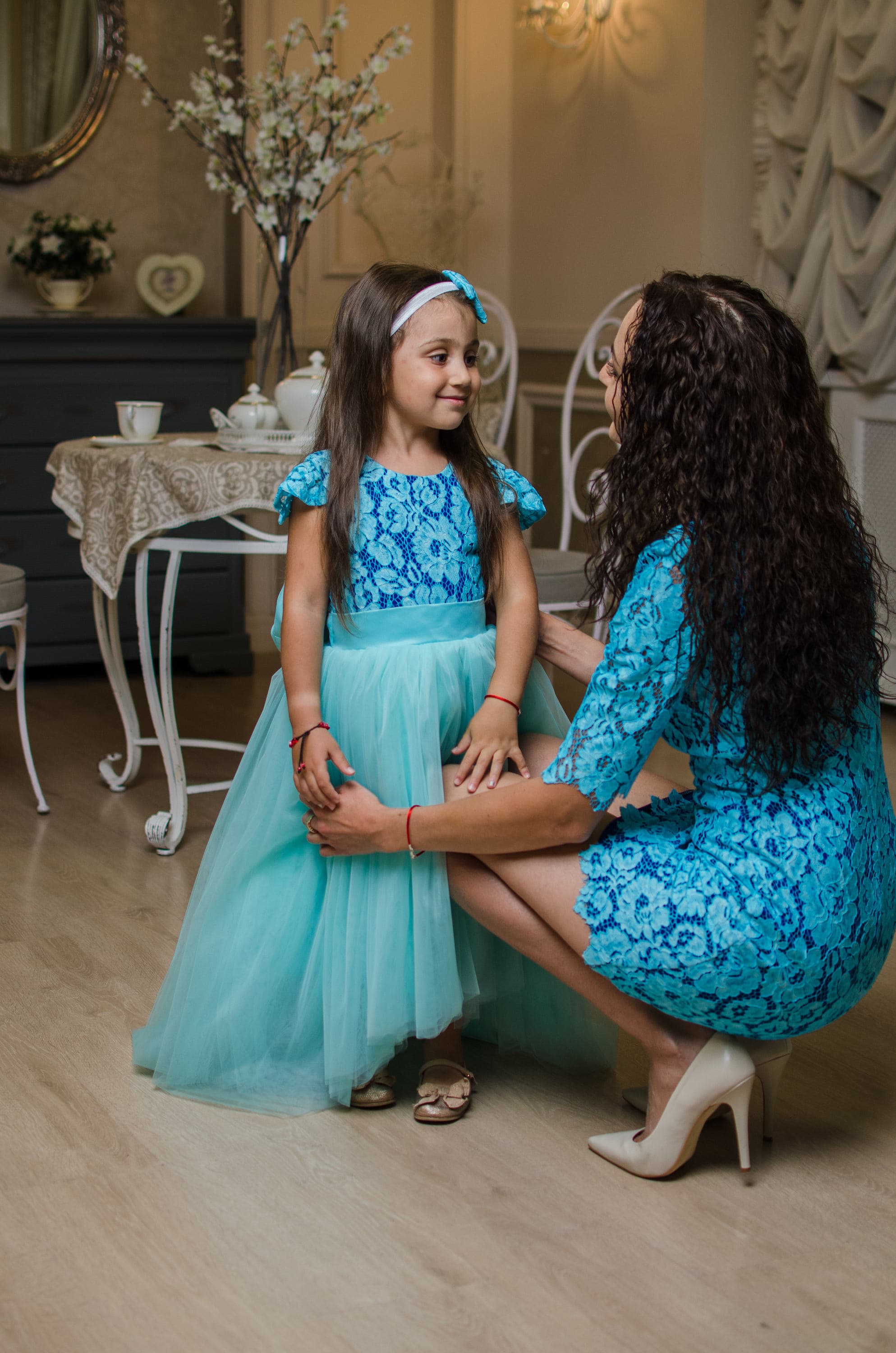 mother daughter lace dress Mom & Me