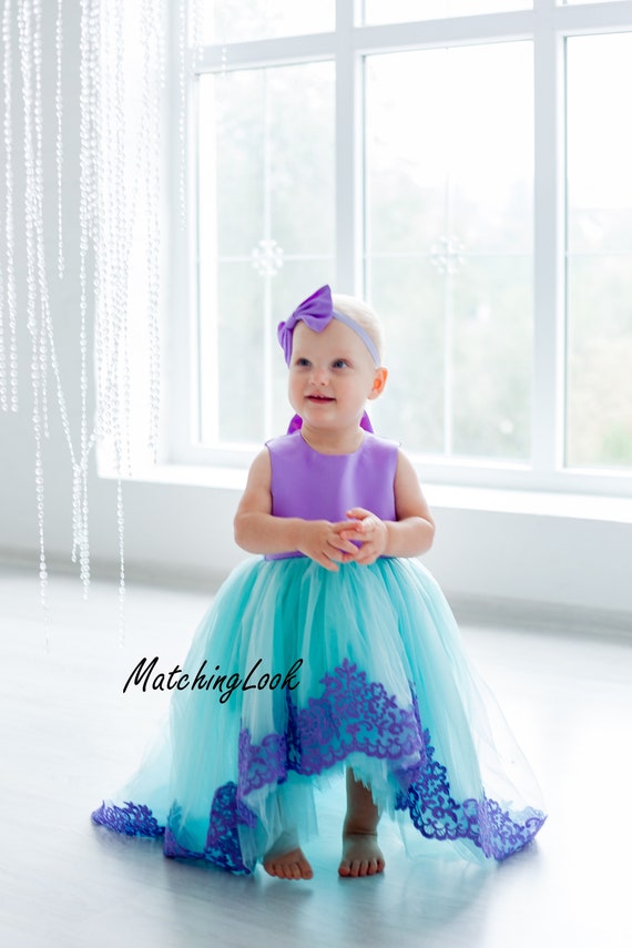Princess ariel dress for hotsell toddlers