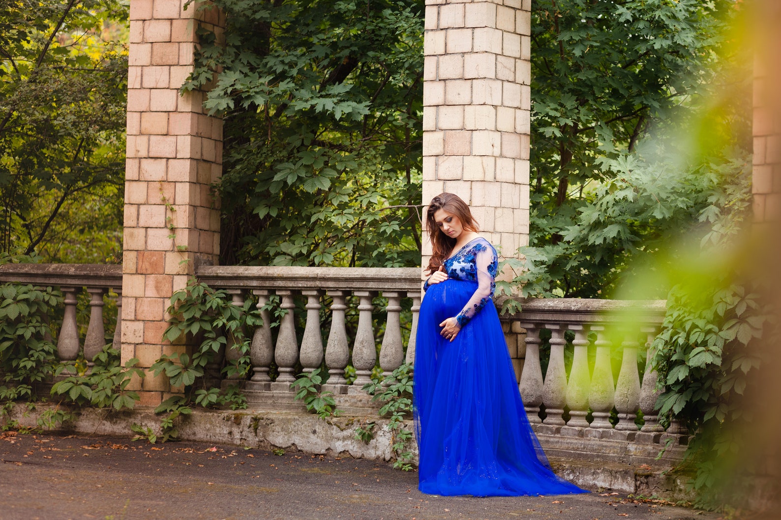 Blue Maternity Dress Royal Blue Baby Shower Dress Maternity | Etsy