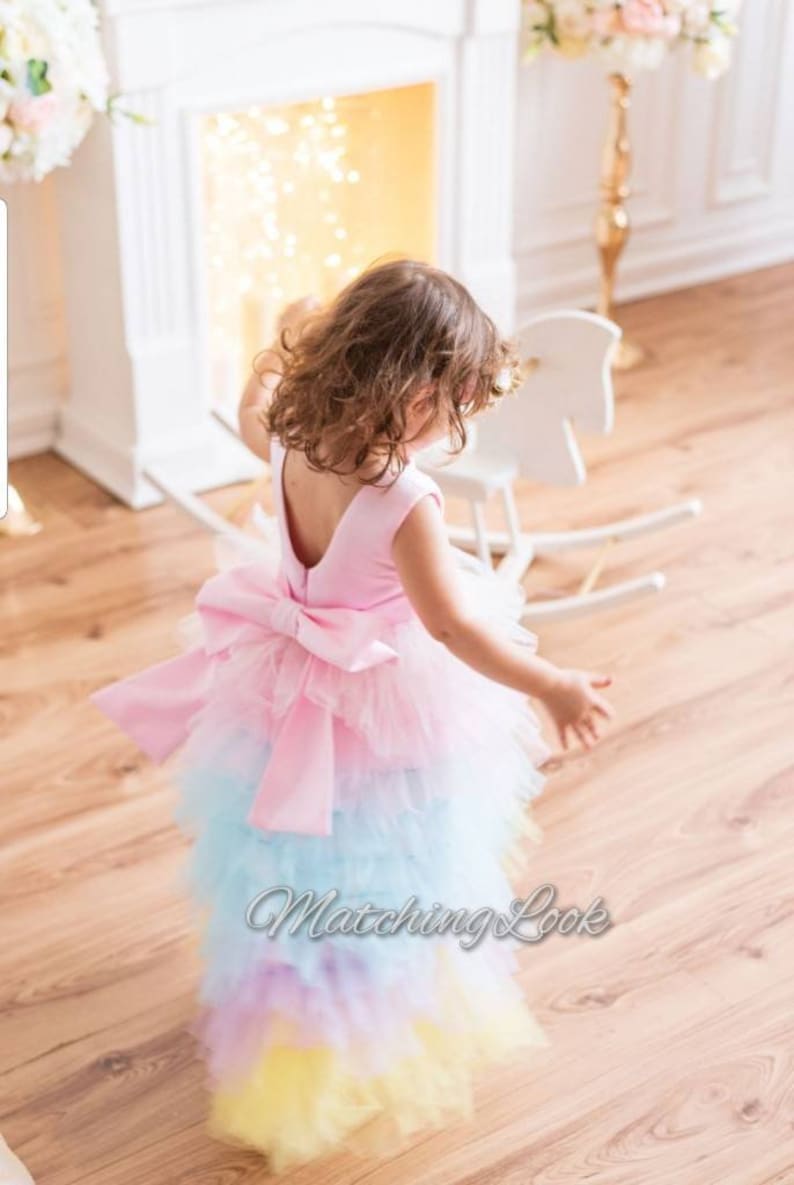 Rainbow Unicorn Dress main image 1