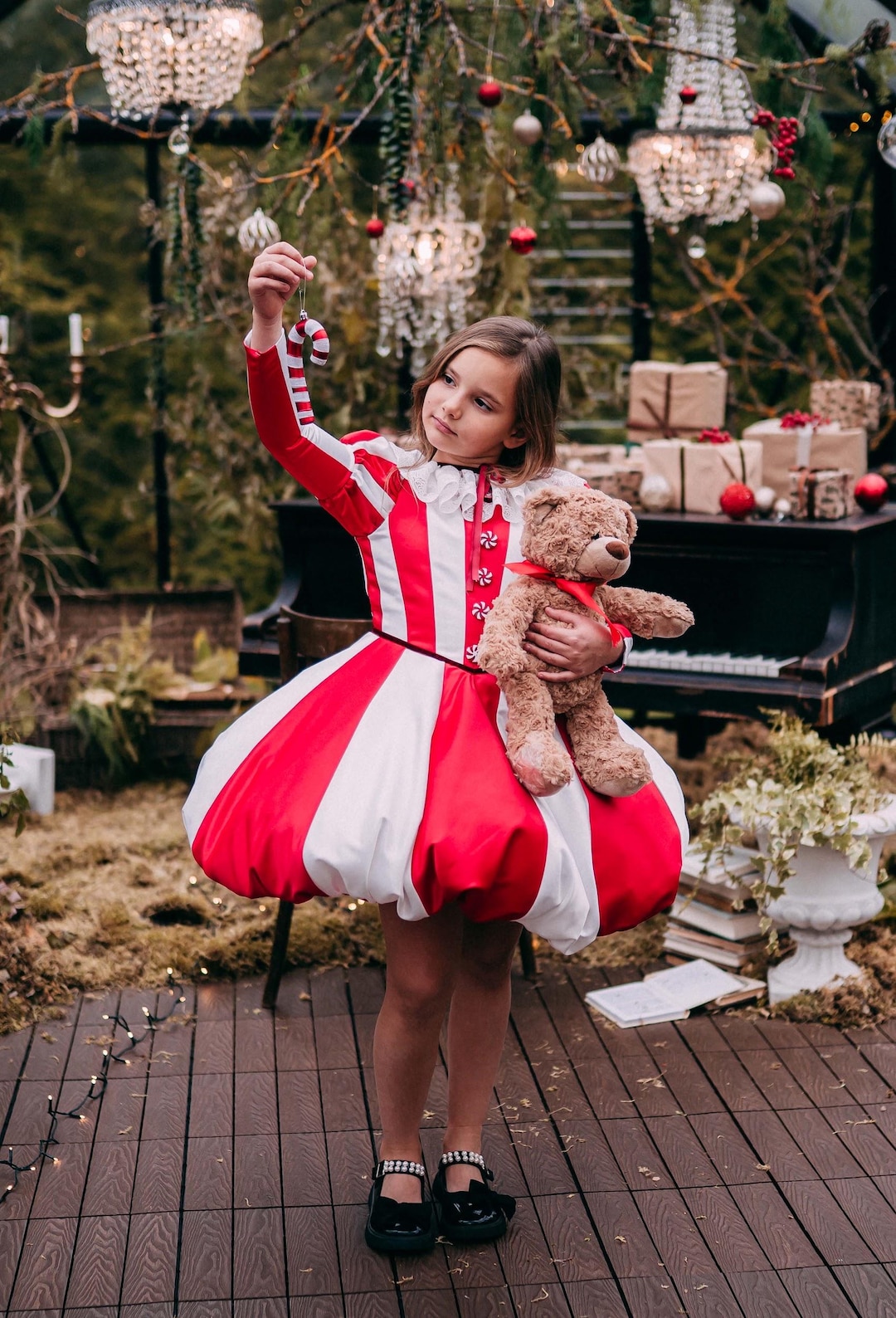 white christmas dresses Hannah Christmas Plaid Dress main image 0