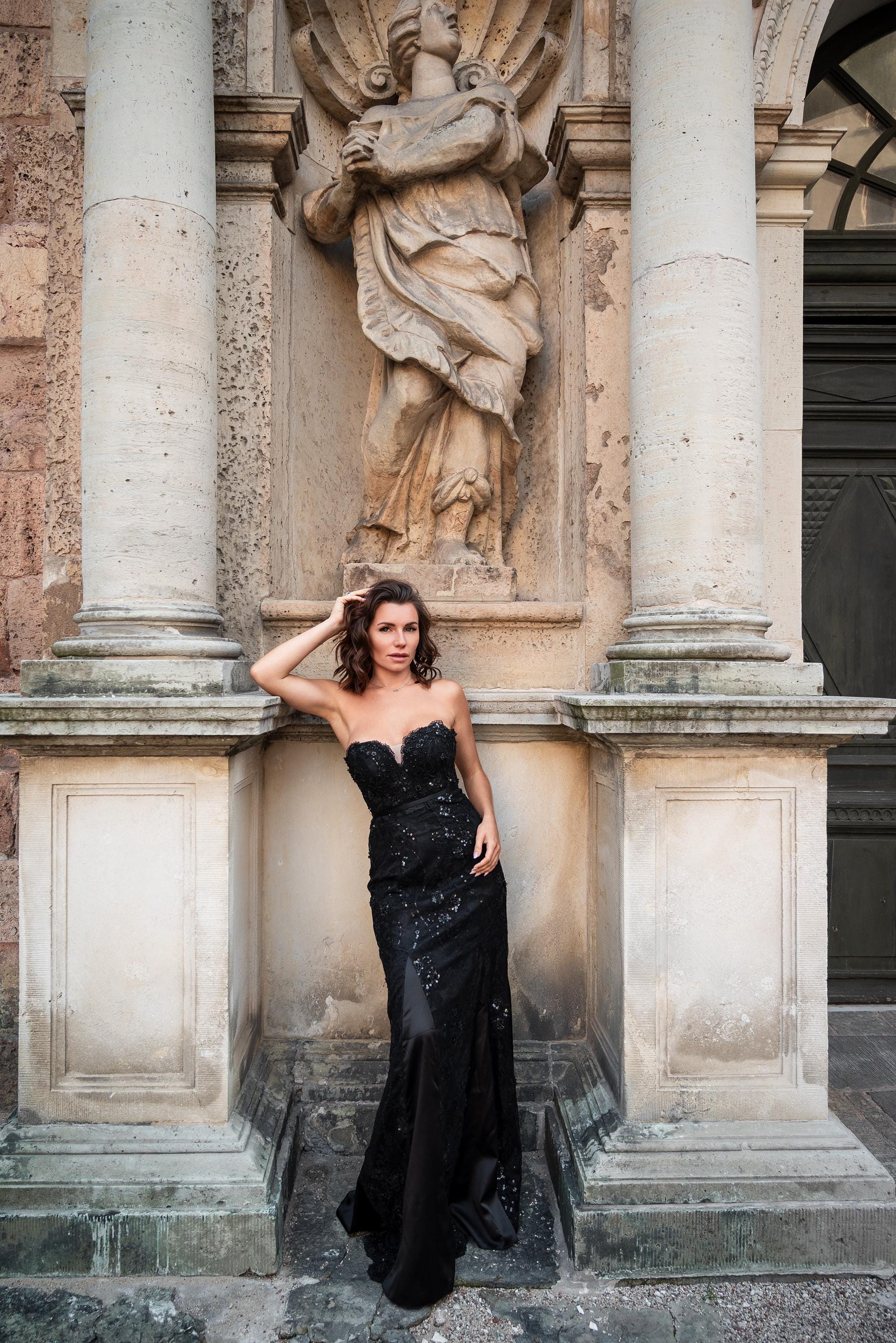 Black Satin Ball Gown, Prom Dress, Masquerade Ball Gown, Cocktail Dresses For Wedding Guest,Photography Gown,Black Tie Dress,Red Carpet Gown Black Satin Ball Gown, Prom Dress, Masquerade Ball Gown, Cocktail Dresses For Wedding Guest,Photography Gown,Black Tie Dress,Red Carpet Gown