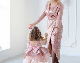 mommy and me sequin dress Mommy+me Maternity Mommy and me dresses Nara S-L / 1 -2Y