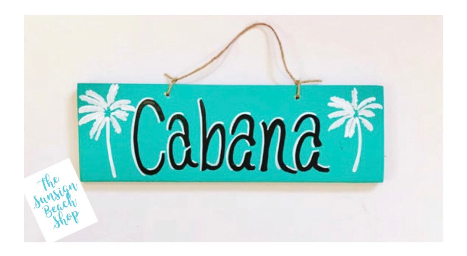 Cabana Sign / Tropical Cabana Sign / Cabana Wood Sign / Etsy