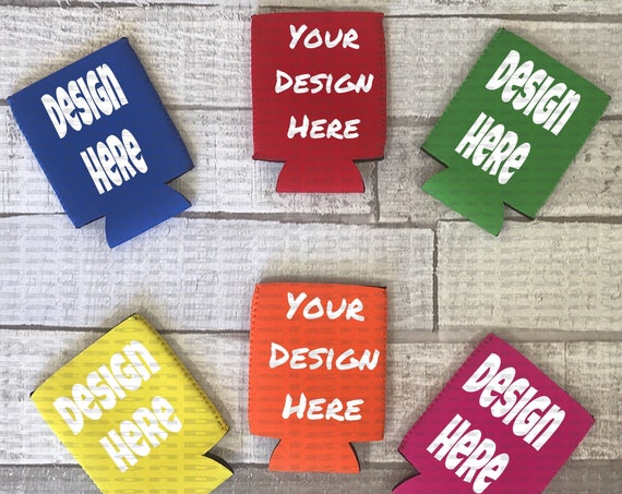 Bright Colors Multiple Can Holder Mockup Instant Download Bright Colors Multiple Can Holder Mockup Instant Download