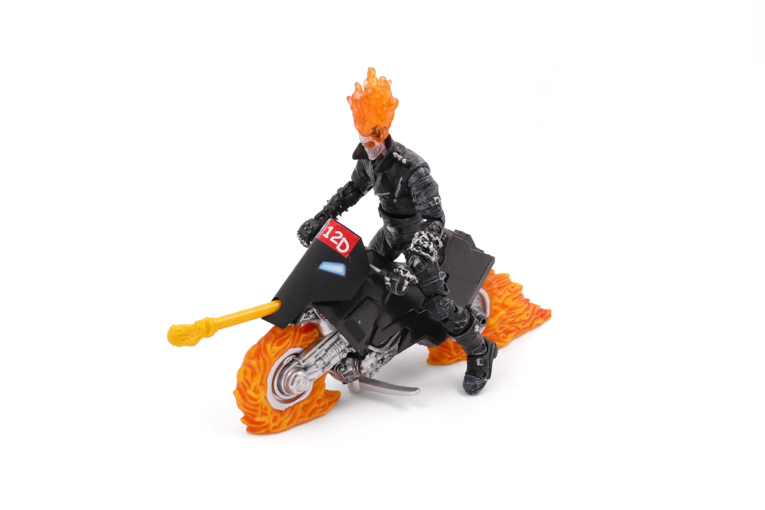 Ghost Rider and Motorcycle 2005 Marvel Legends Showdown Action