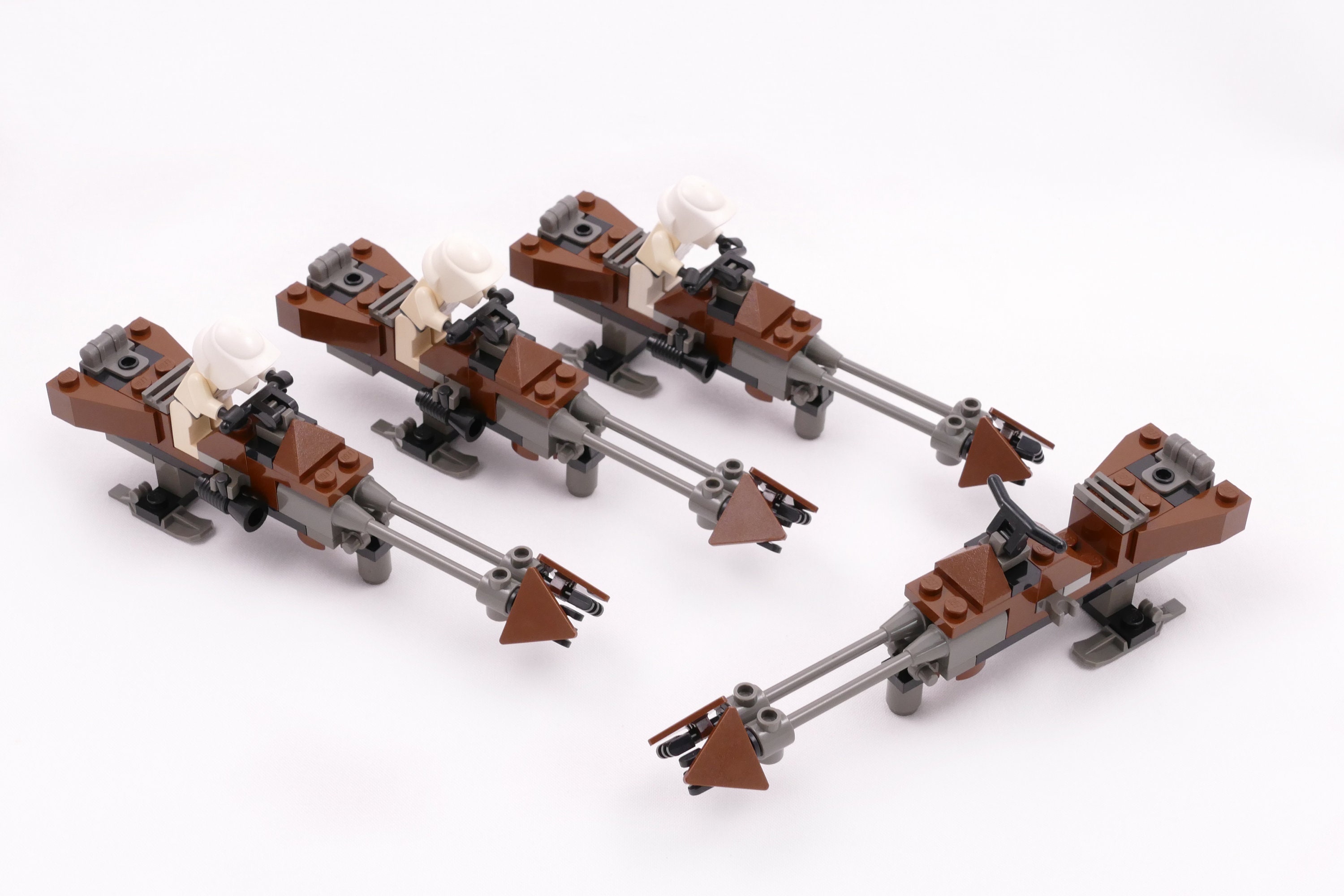 Lego Star Wars Speeder Bike Lot of 4 Star Wars Lego Speeder Bikes Endor Scout Troopers - Etsy UK