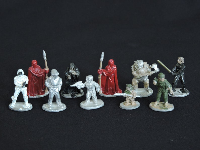 Vintage 1980s Star Wars 25mm Cast Metal Miniatures Grenadier Etsy