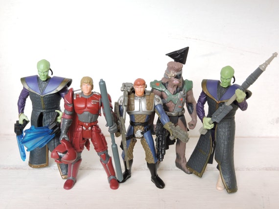 Lot of 5 Star Wars Shadows of the Empire Action Figures - Luke