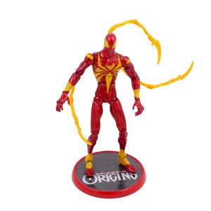 Iron Spider-Man Action Figure - Hasbro Spider-Man Origins 6" Figure with Stand