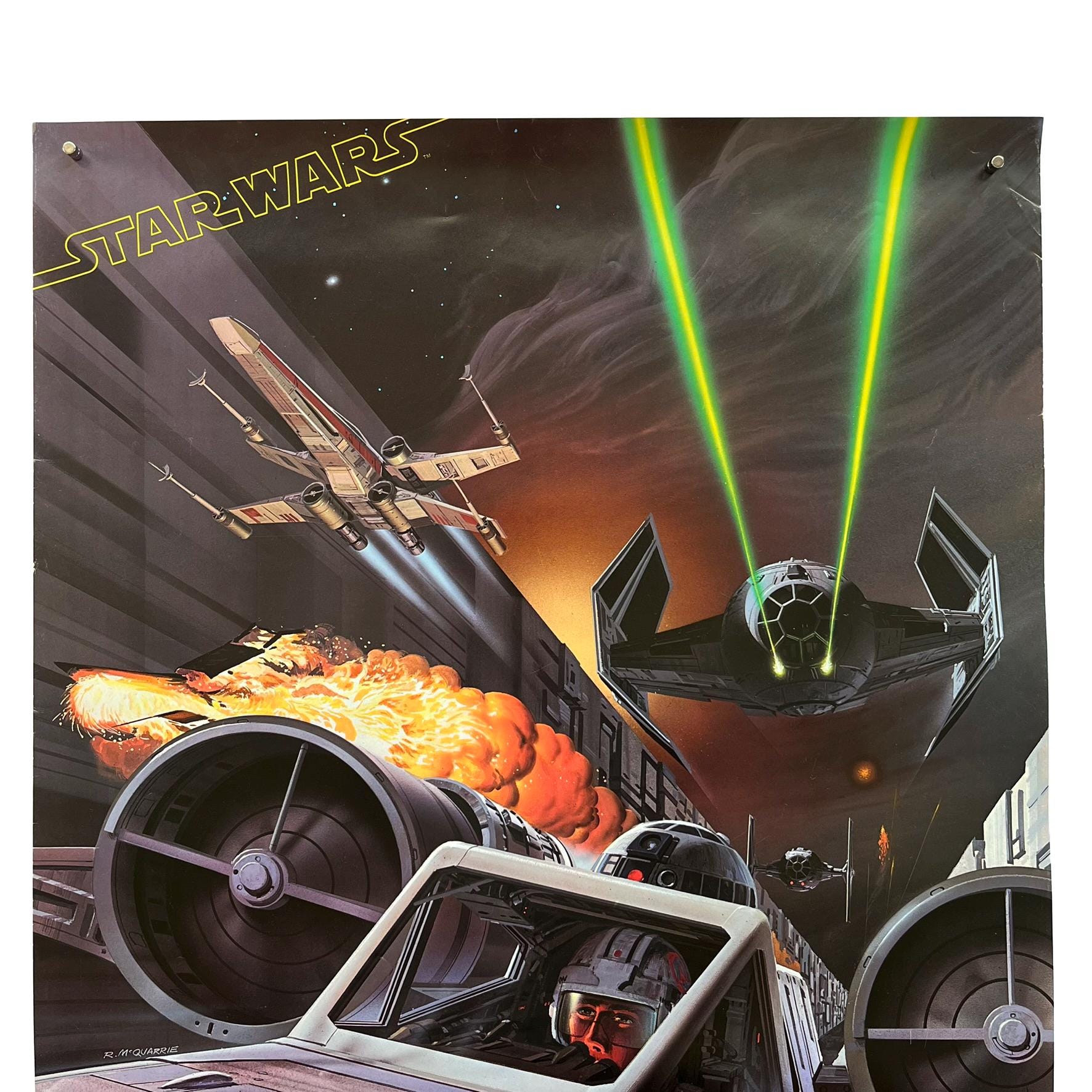Original Vintage 1977 Star Wars Fan Club 20x28