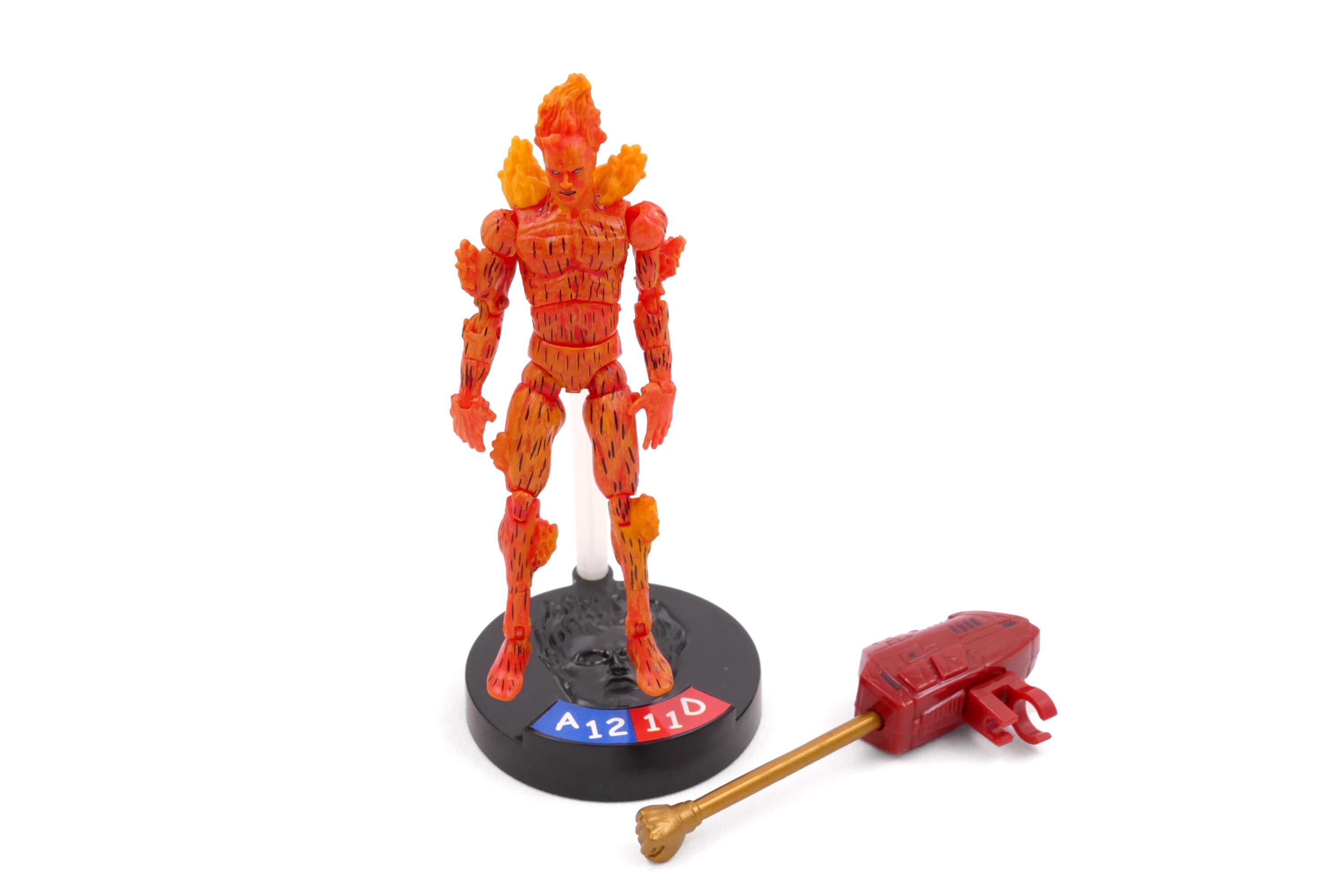 Human Torch and Mr. Fantastic Marvel Legends Showdown Action