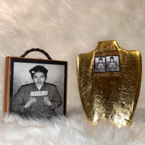 FREE Pair of Earrings or Keychain wMarilyn Monroe Cigar Box Purse