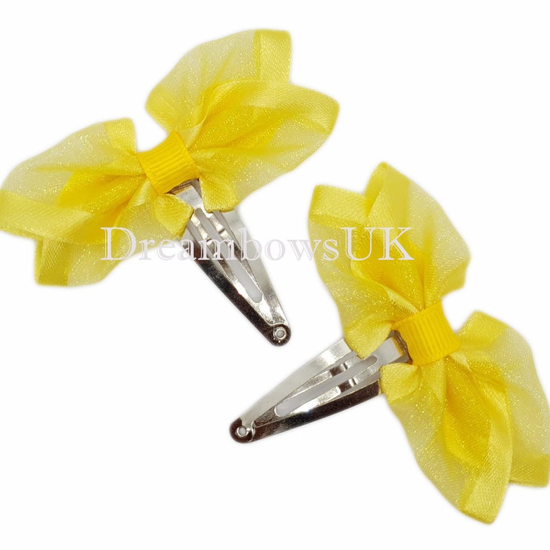 Allie Organza Hair Clips
