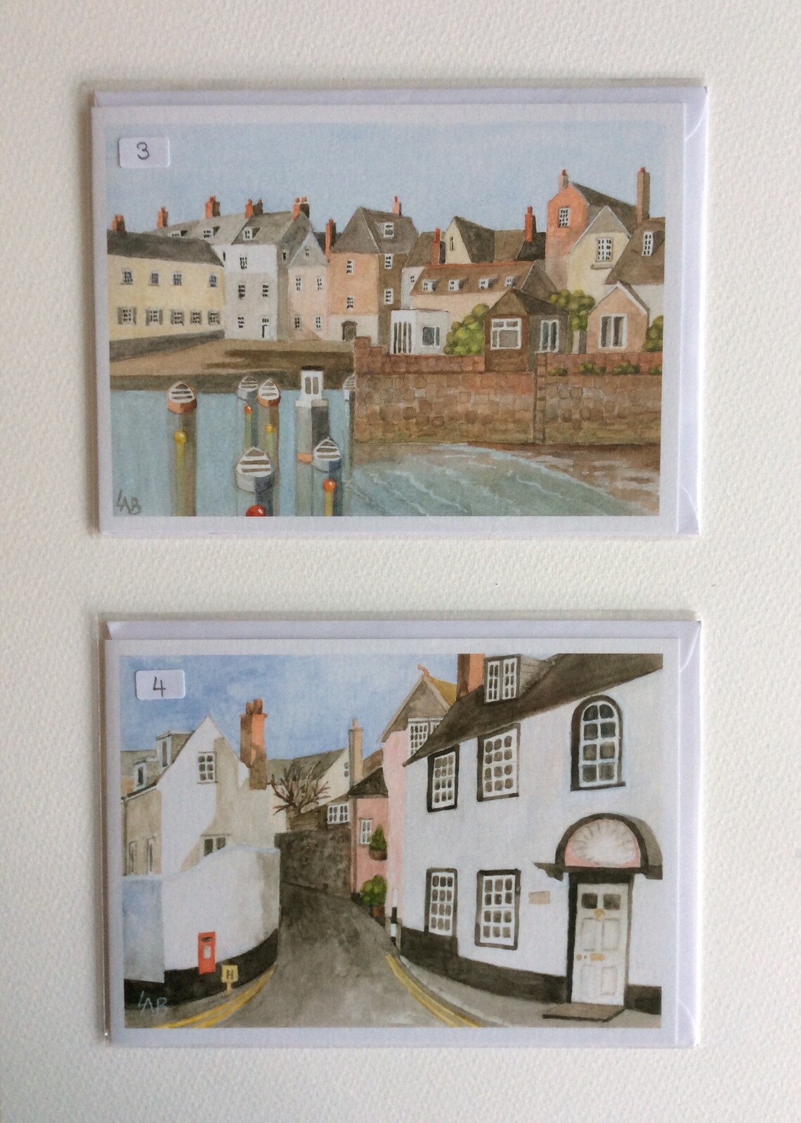 Topsham Cards, Fine Art Greetings Cards, Topsham Views, Devon, Estuary