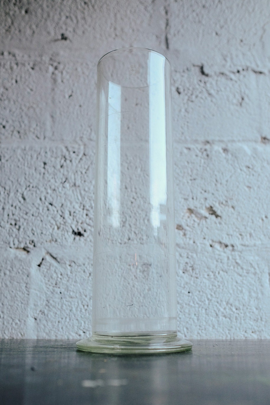 VINTAGE Retro Mid Century Science LABORATORY Glass VASE