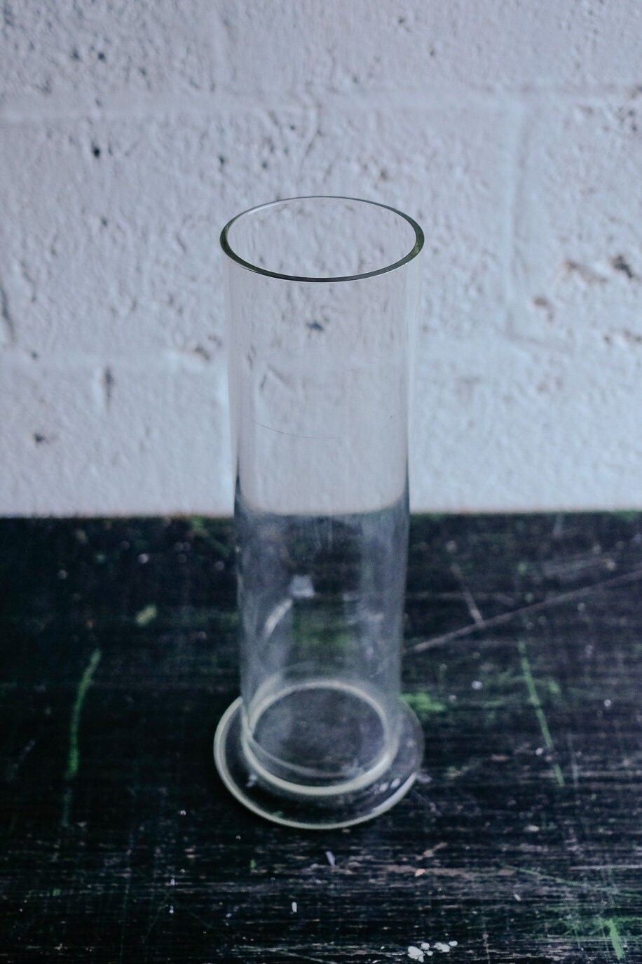 VINTAGE Retro Mid Century Science LABORATORY Glass VASE