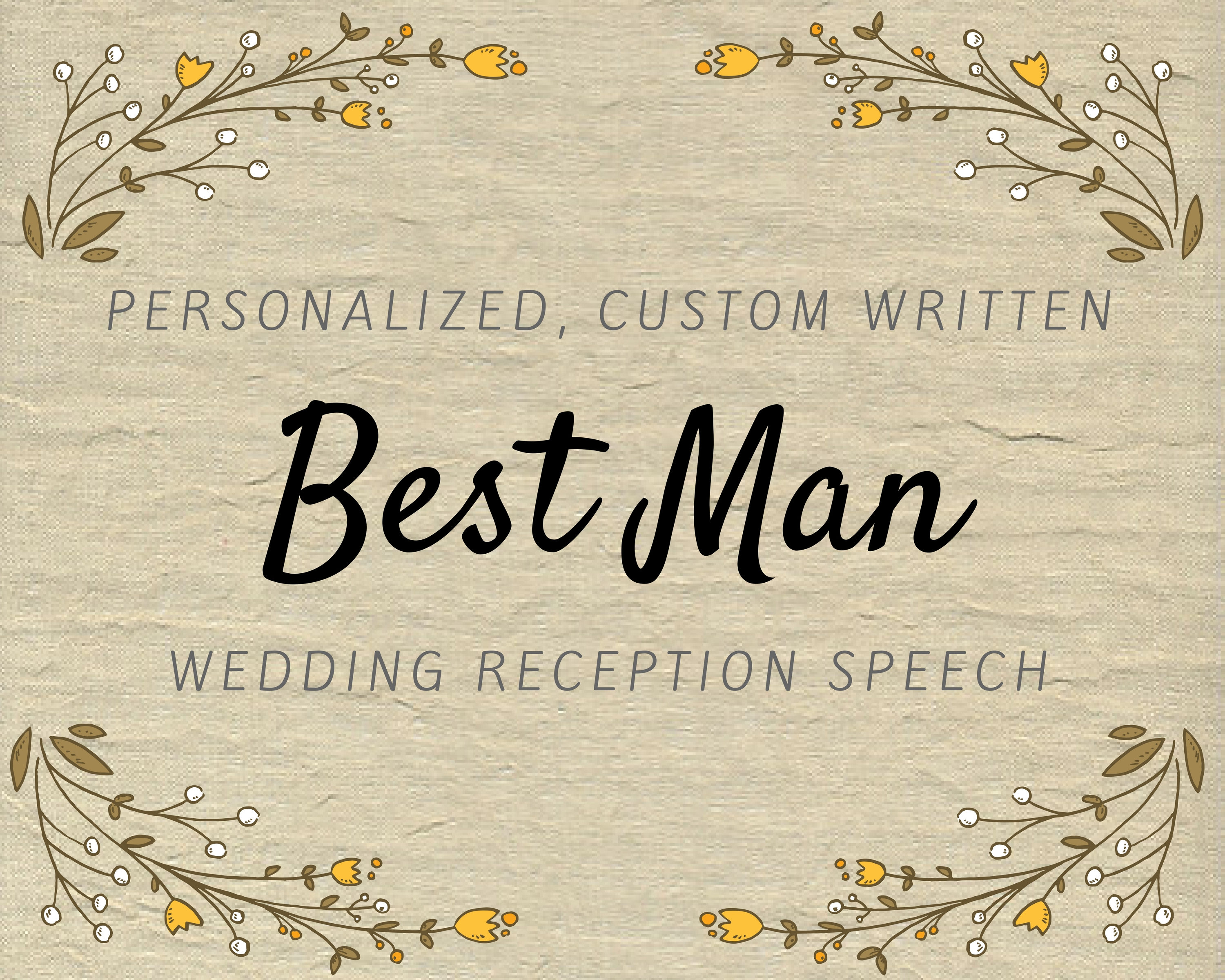American wedding speech order American wedding speech order