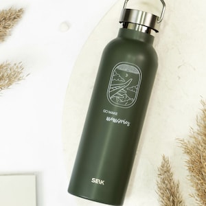 Water Bottle / Thermos - Go Make Some Memories 750ml