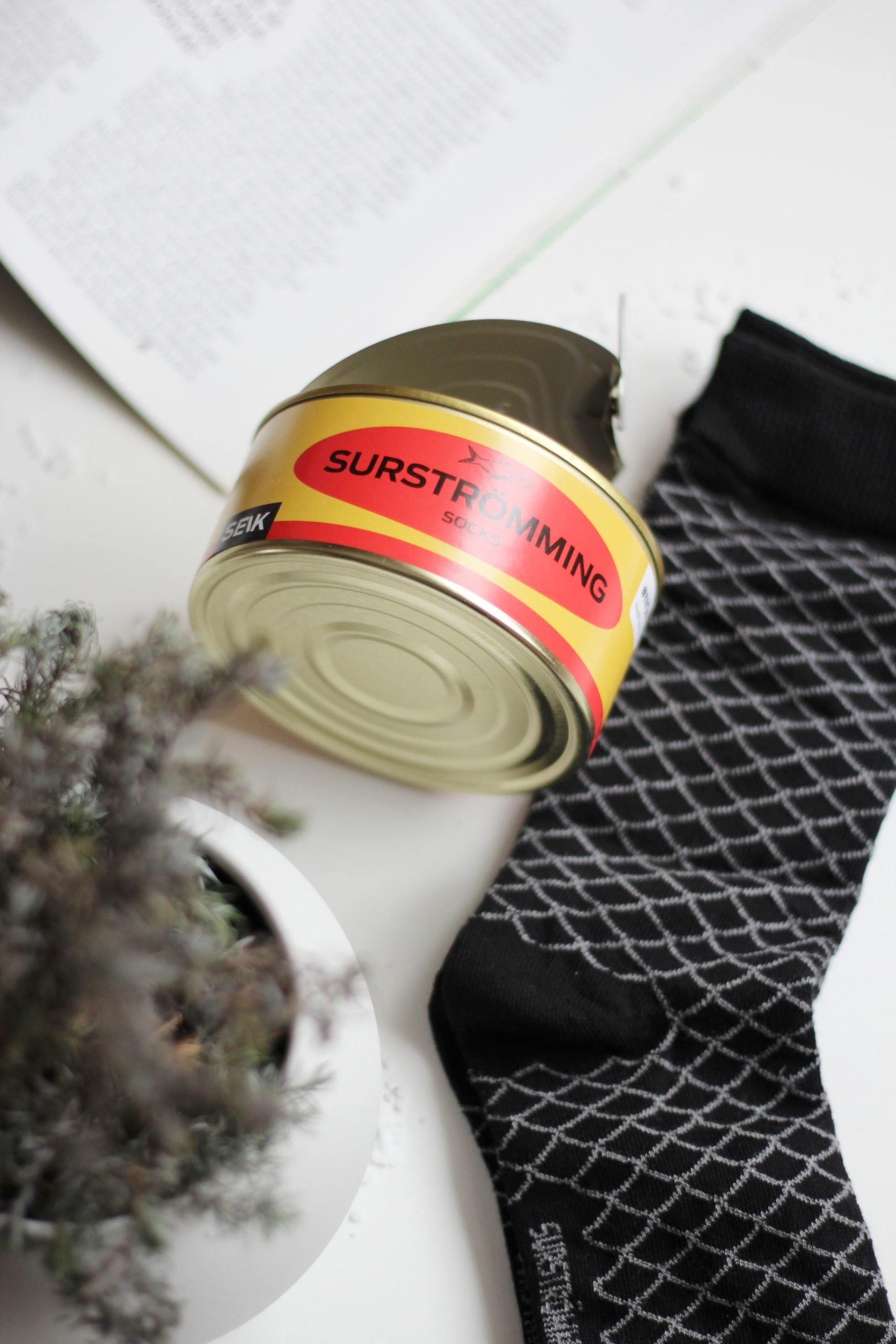 SURSTRÖMMING SOCKS, Sweden Smelly Fish Canned Fish Socks #nofish - Etsy