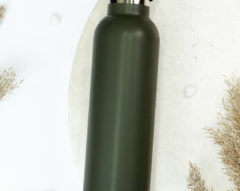 Water Bottle / Thermos - Green 750ml