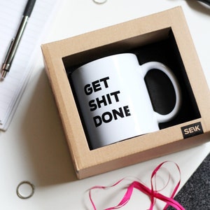 Design Tasse - get shitgeschäft - Paula Design