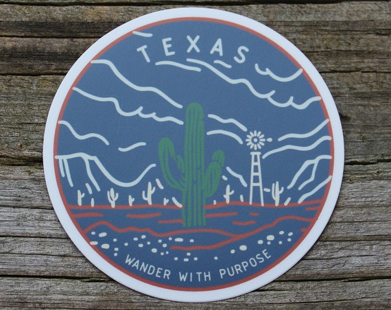 Wanderer Texas Sticker