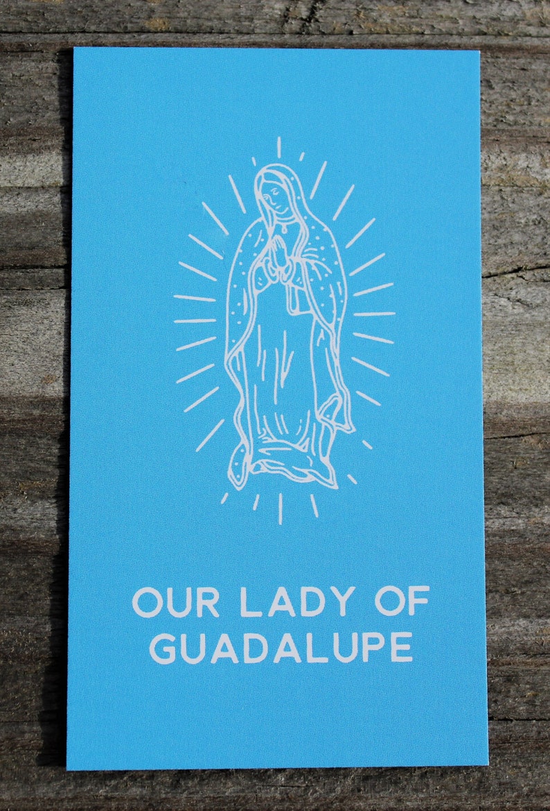 Our Lady of Guadalupe Prayer Card image 0