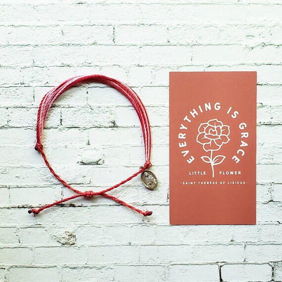 Wanderer Companion Bracelet | Saint Thérèse of Lisieux Little Flower