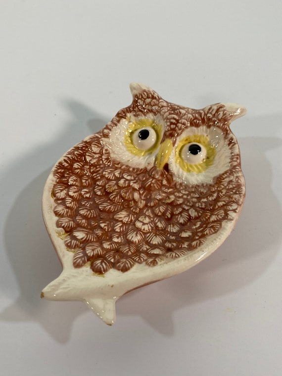 1960’s Handmade Owl Dish