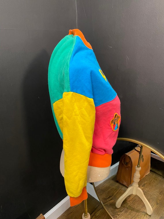 1990’s Colorblock Disney Kids Sweatshirt - Gem
