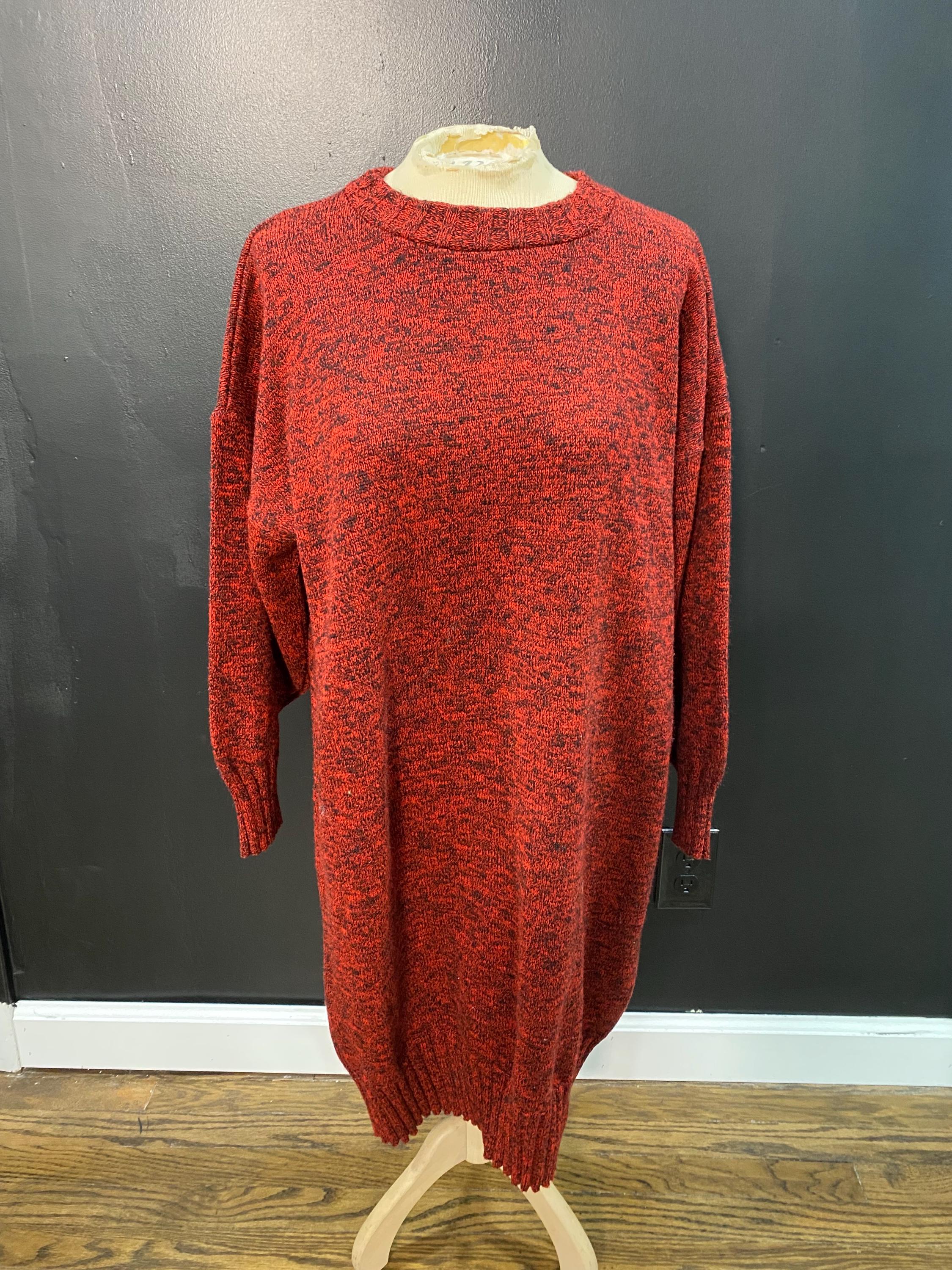 Red Sweater Dress - Etsy Red Sweater Dress - Etsy