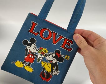 Monedero infantil de Mickey y Minnie de los años 70