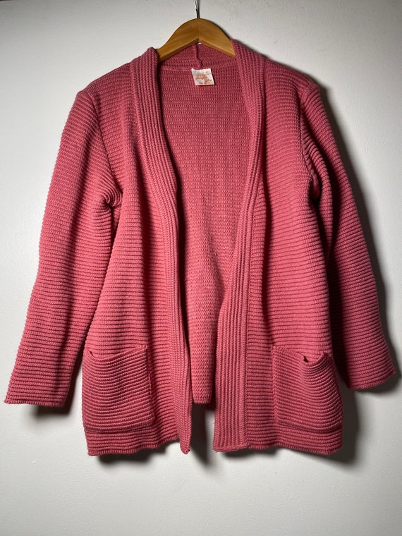 1960’s Pink Cozy Cardigan