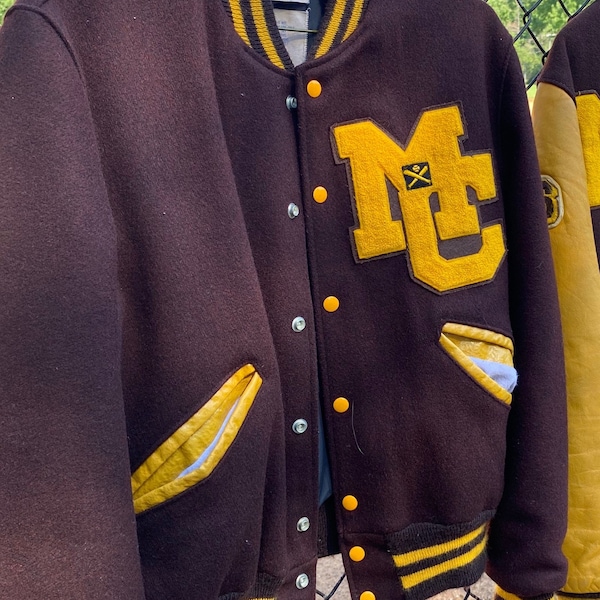 Letterman Jacket Etsy