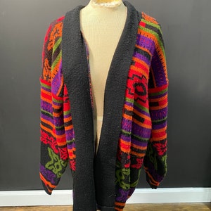 1990’s Hot Cashews Aztec Cardigan