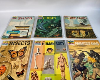 1960’s Set of 6 How and Why Books