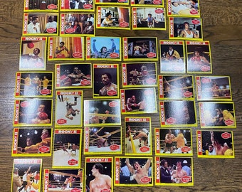 1970’s Rocky II Card Sets