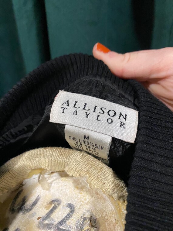 1990’s Silky Leopard Bomber Jacket - image 3