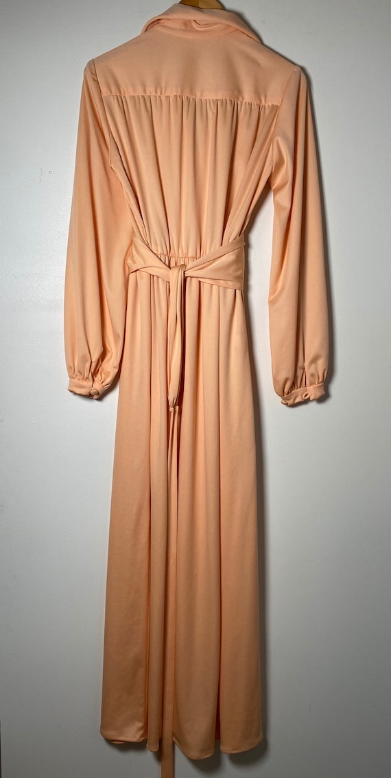 1970’s Peach Maxi Dress - image 6