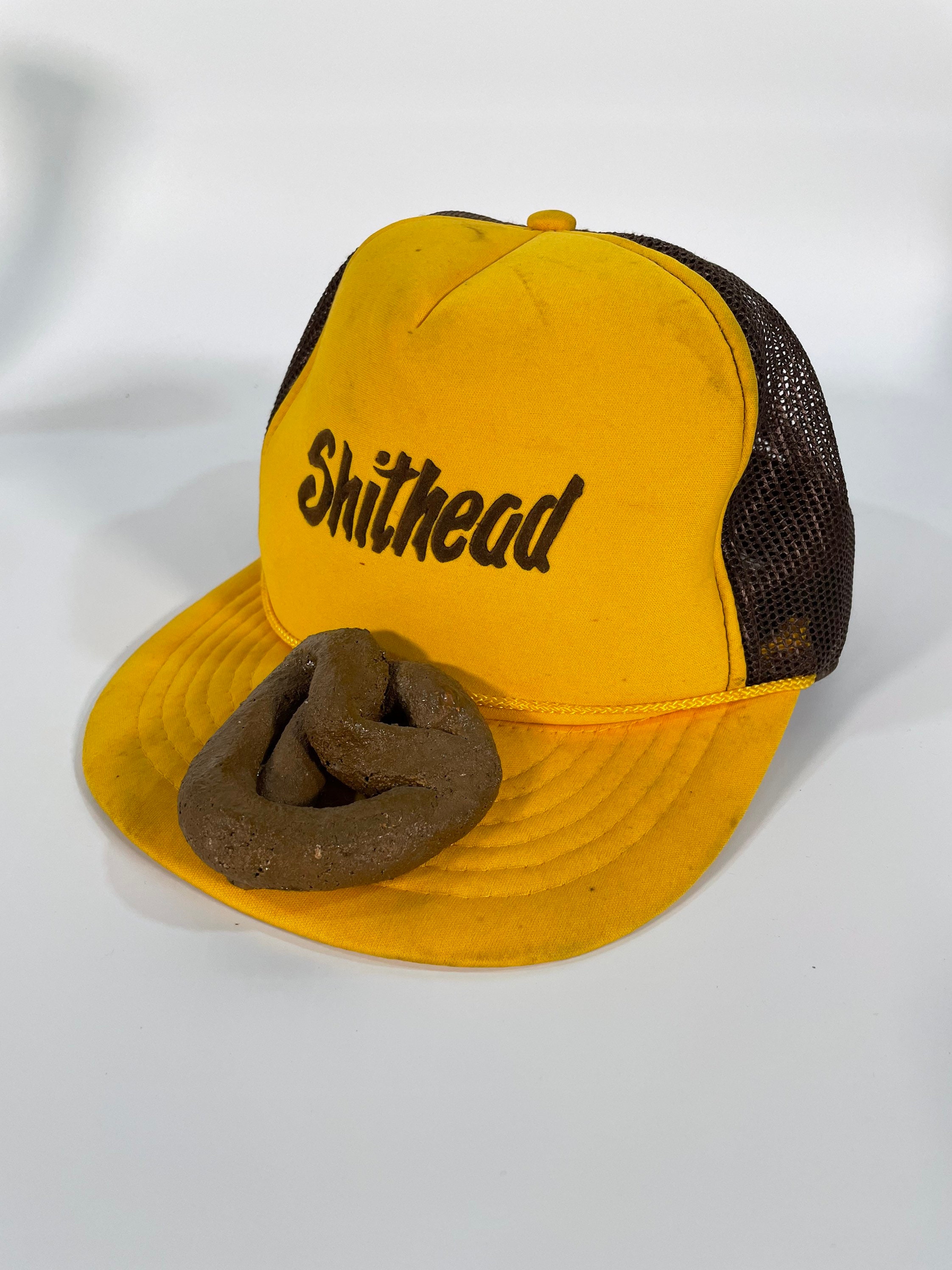 80s Novelty Shithead Hat - Etsy
