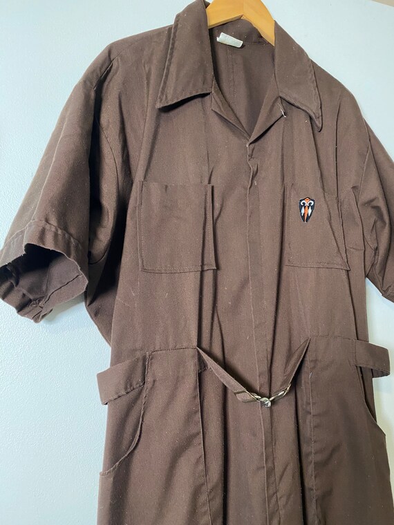 1970’s Brown Coveralls - image 3