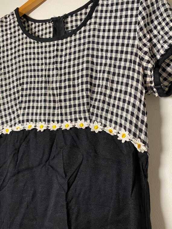 1990’s Daisy Gingham Dress Gem
