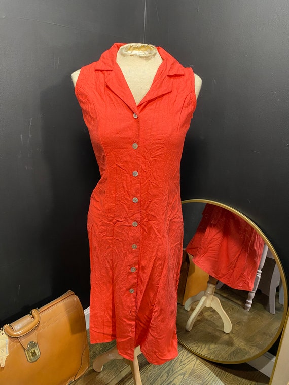 1990’s Coral Dress