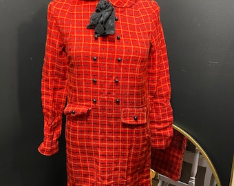 1960’s Plaid Fall Dress