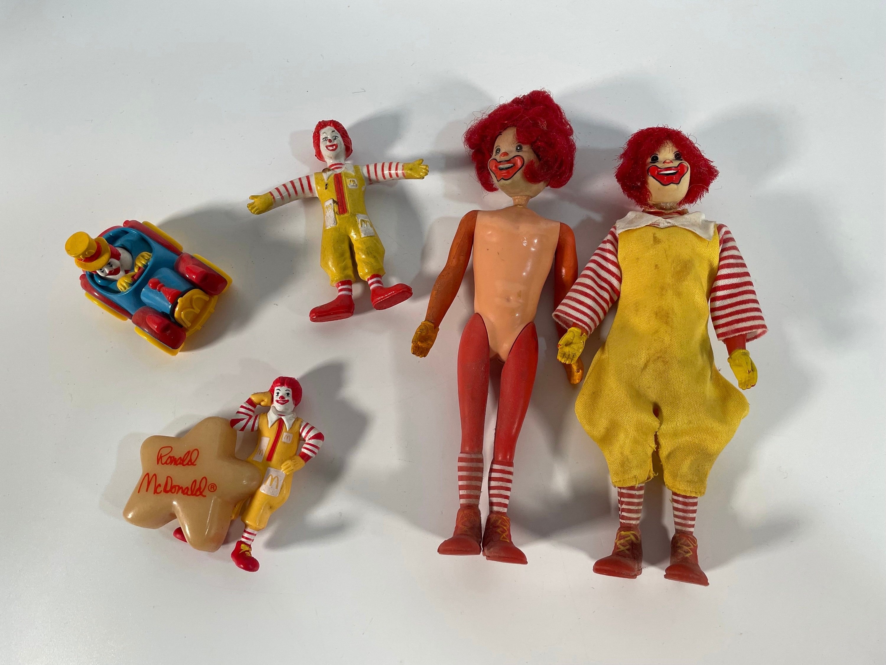 ヴィンテージ ロナルド・マクドナルド 布製ドール 70s〜80s ヴィンテージ ロナルド・マクドナルド 布製ドール 70s〜80s